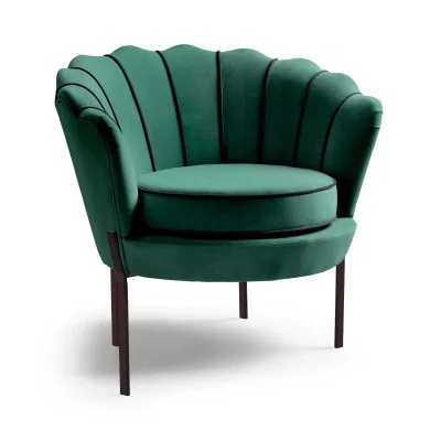 Armchair ANGELO dark green